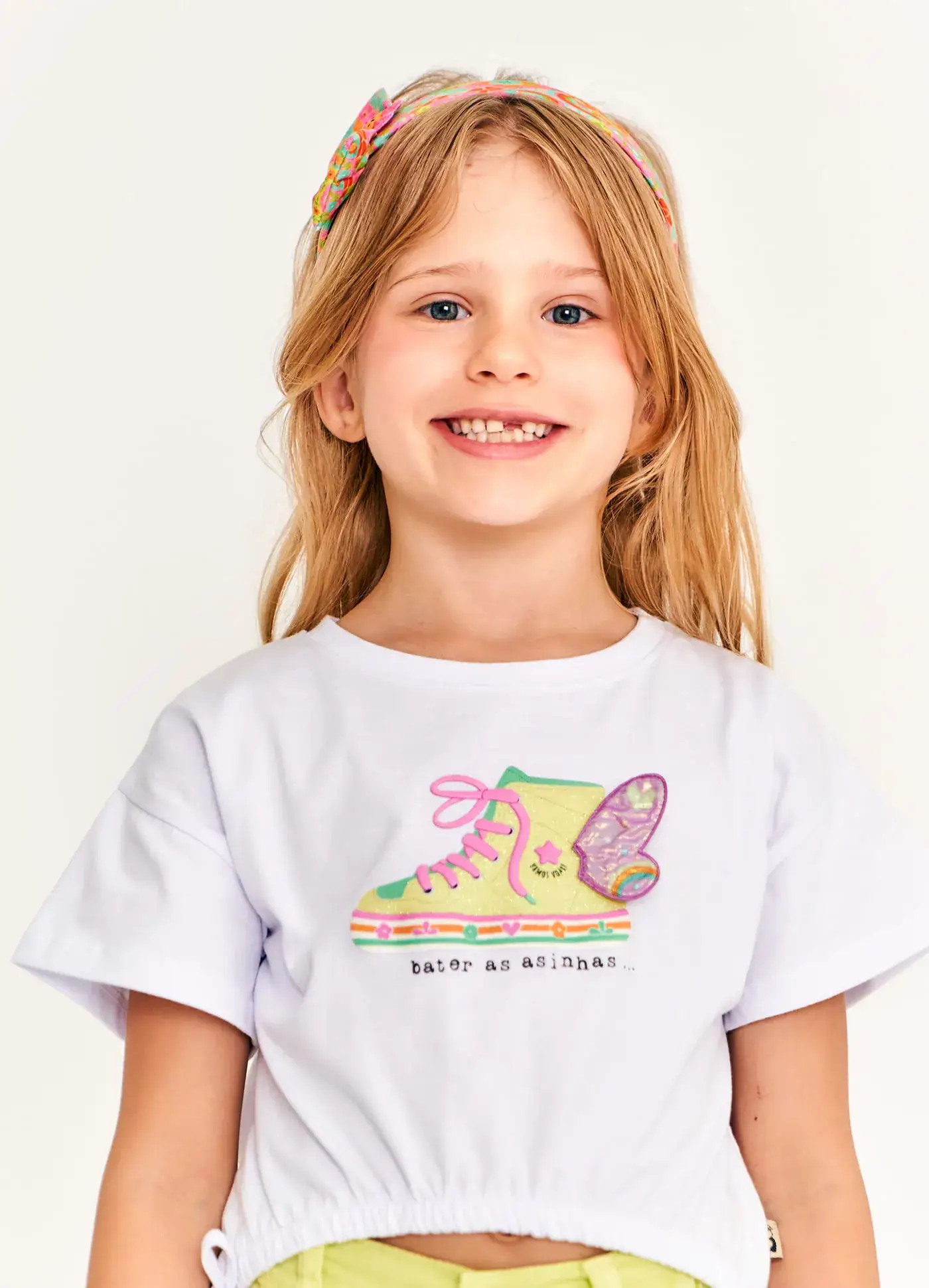 BLUSA PATCHFLORES BRANCO