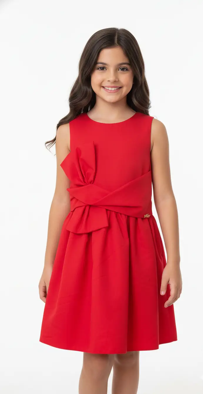VESTIDO HAPPY TIME COR VERMELHO