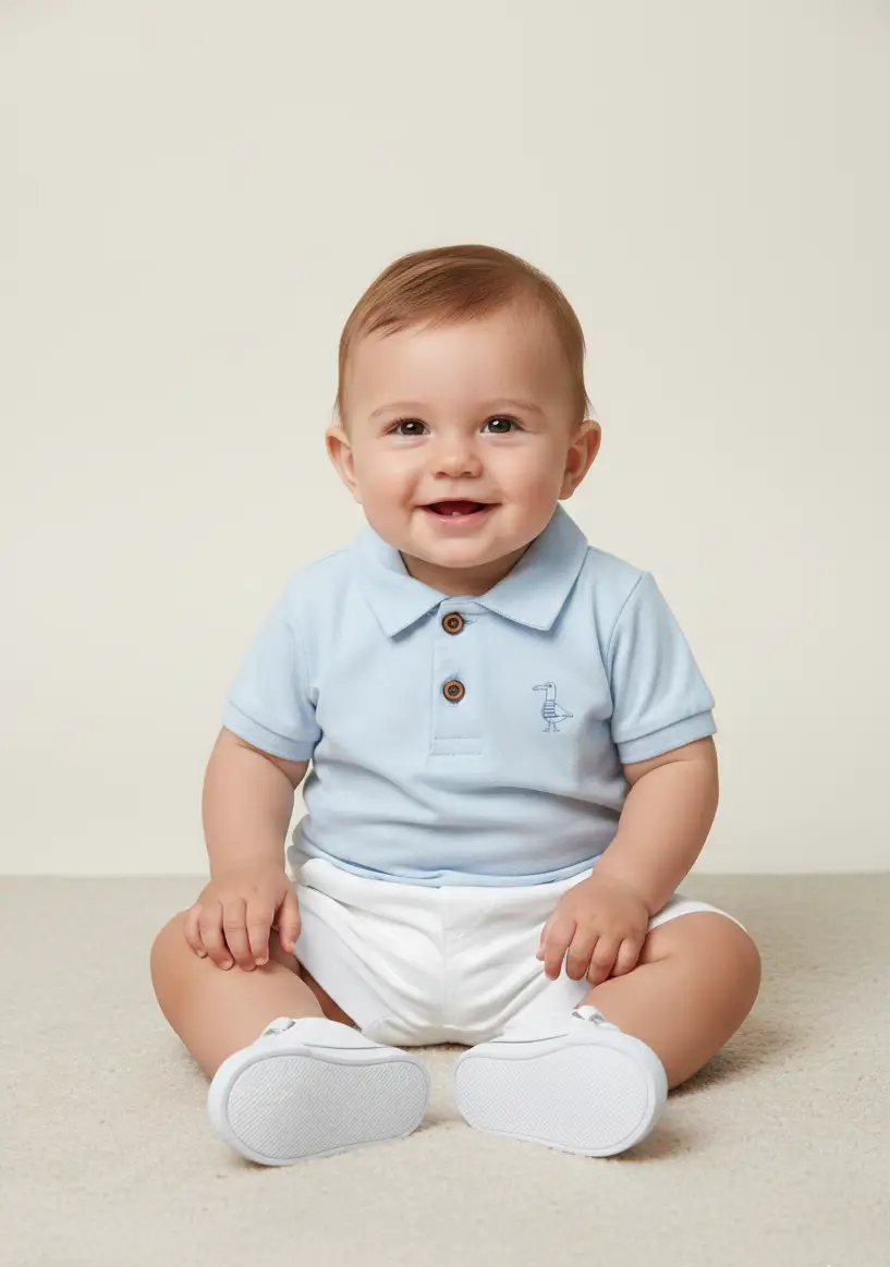CONJ. POLO MEIA MALHA E BERMUDA IMPACT