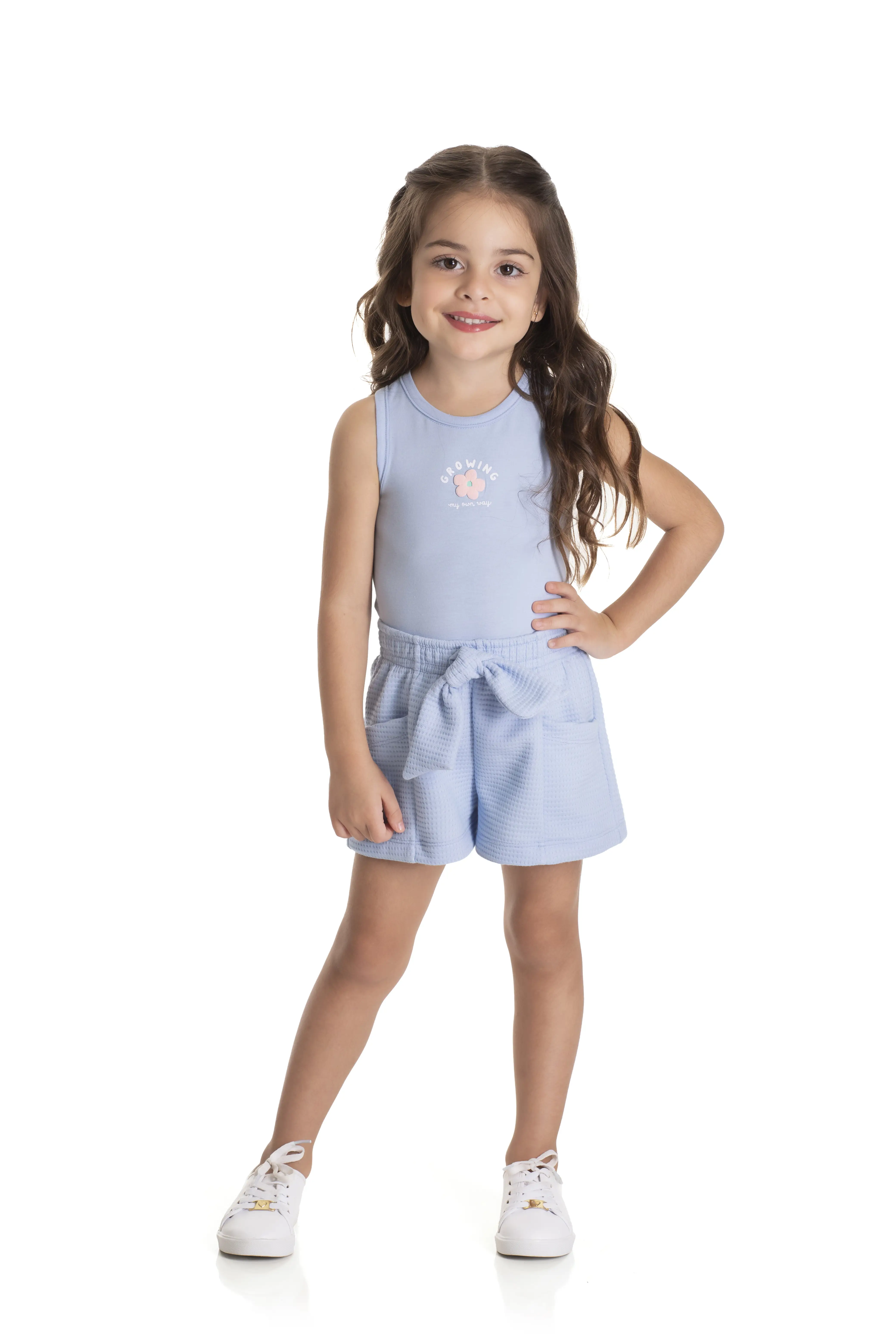 CONJ. REGATA COTTON E SHORT WAFER