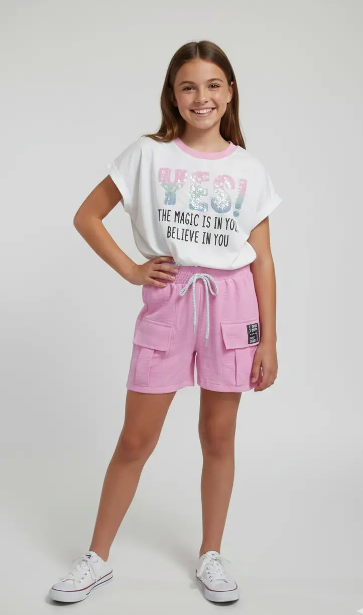 CONJUNTO PETIT CHERIE COLECAO RIBBON BOW