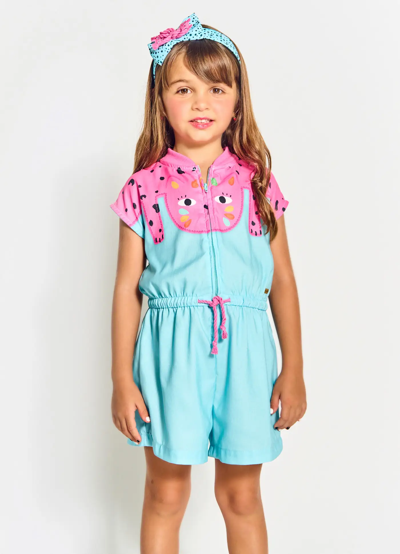 MACAQUINHO ALPHABETO CORES AZUL E ROSA COLEÇÃO ONCINHA