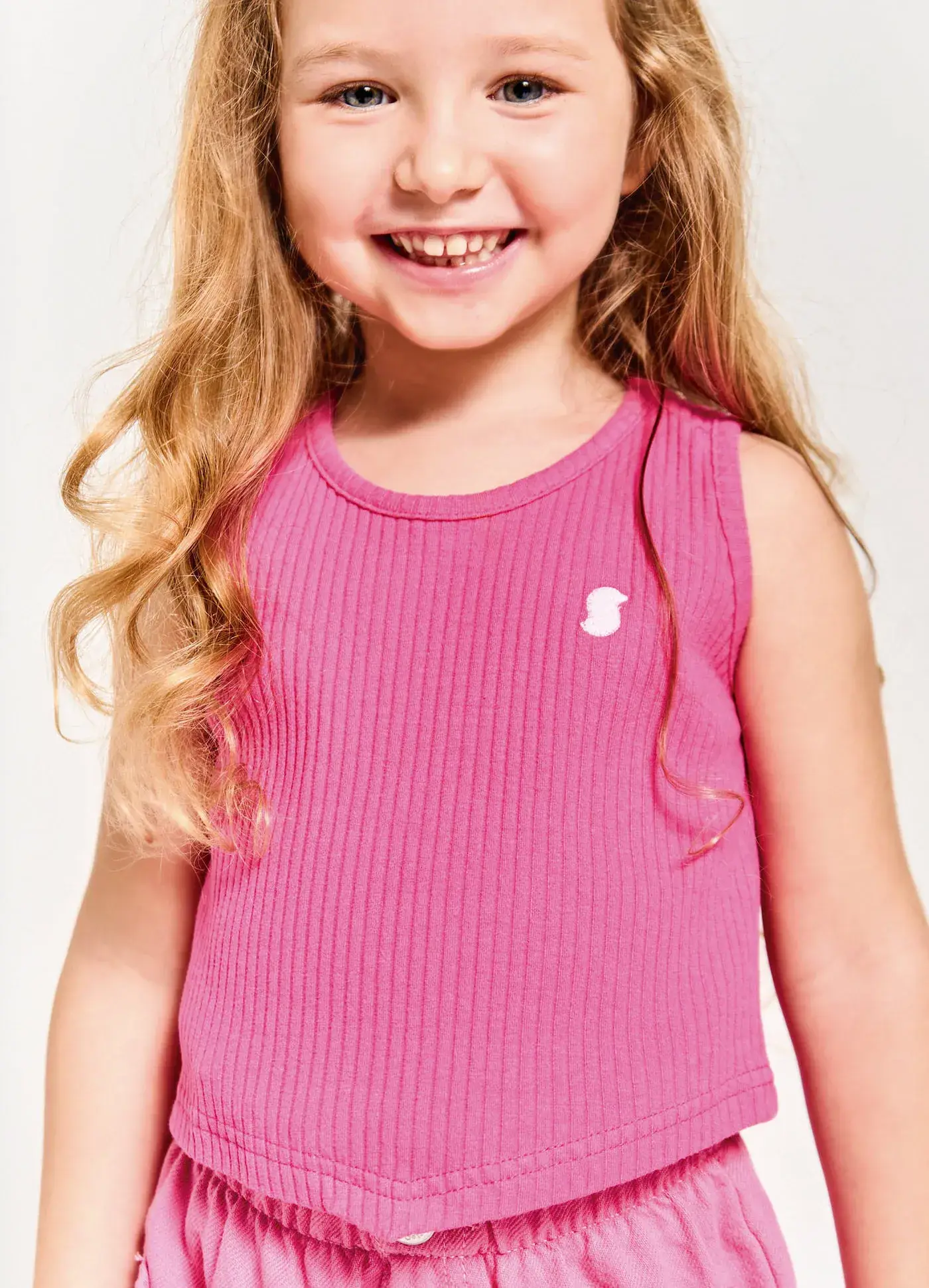 CROPPED ALPHABETO COR PINK 