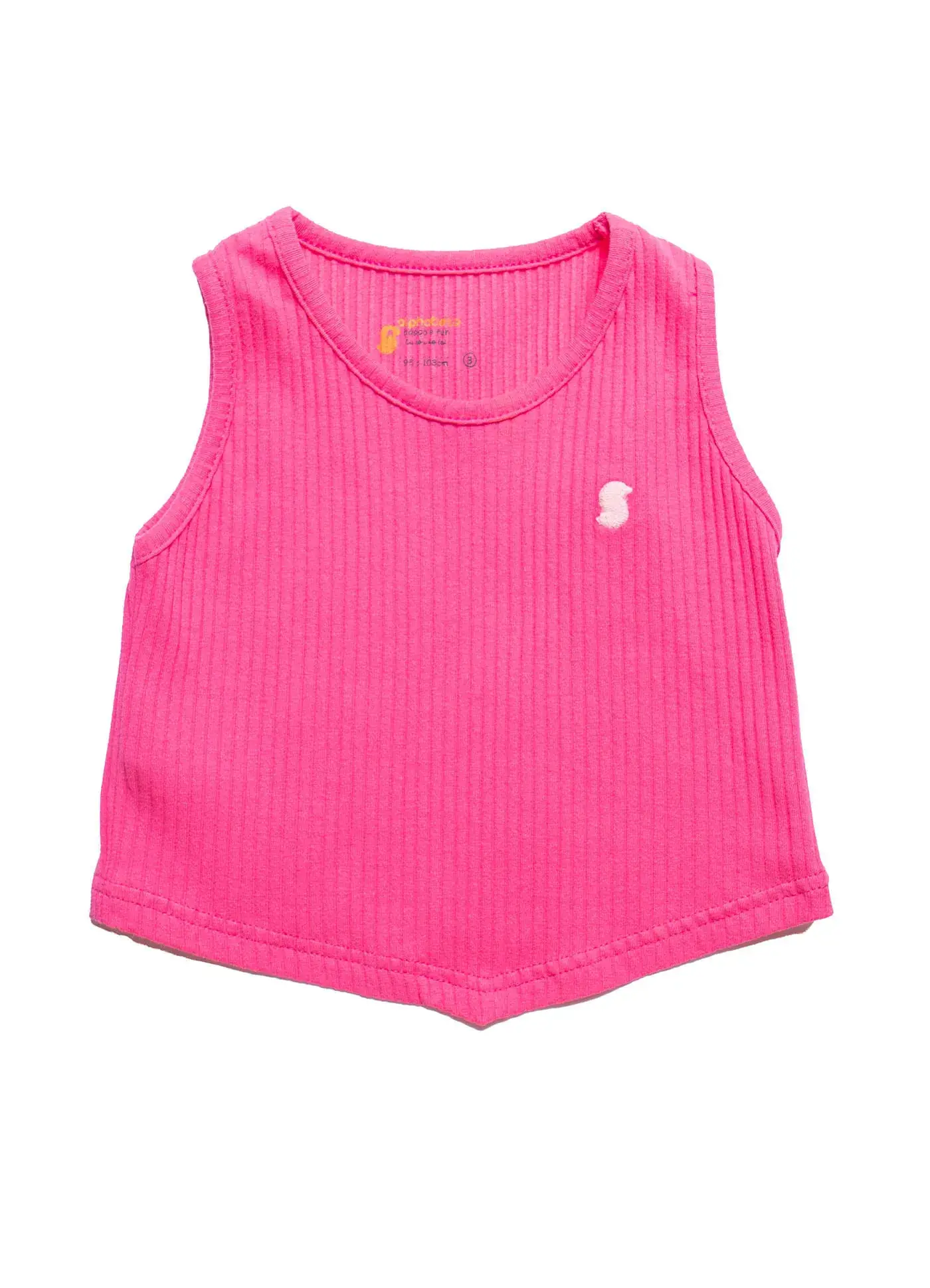 Miniatura CROPPED ALPHABETO COR PINK  3