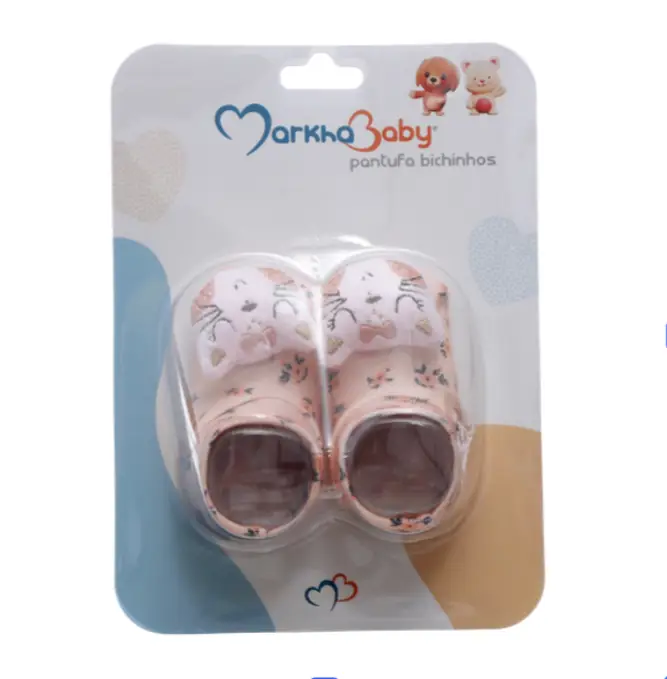 PANTUFA GATINHA LUNA COR: LARANJA E ROSA