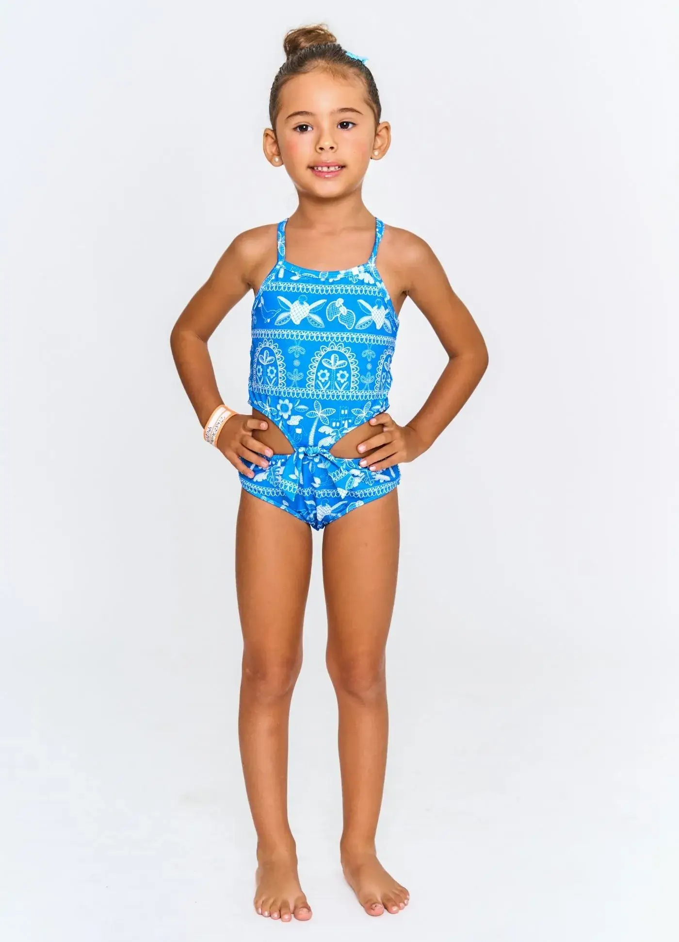 MAIO NO LITORAL COR AZUL COM PULSEIRA DE IDENTIFICACAO