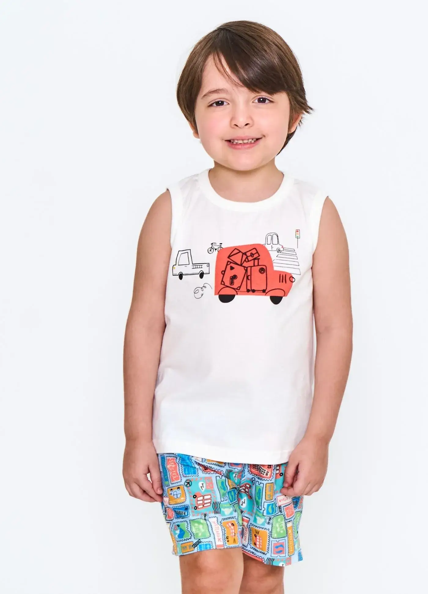 CONJ. SELOS DE AVENTURA CORES: OFF WHITE E AZUL