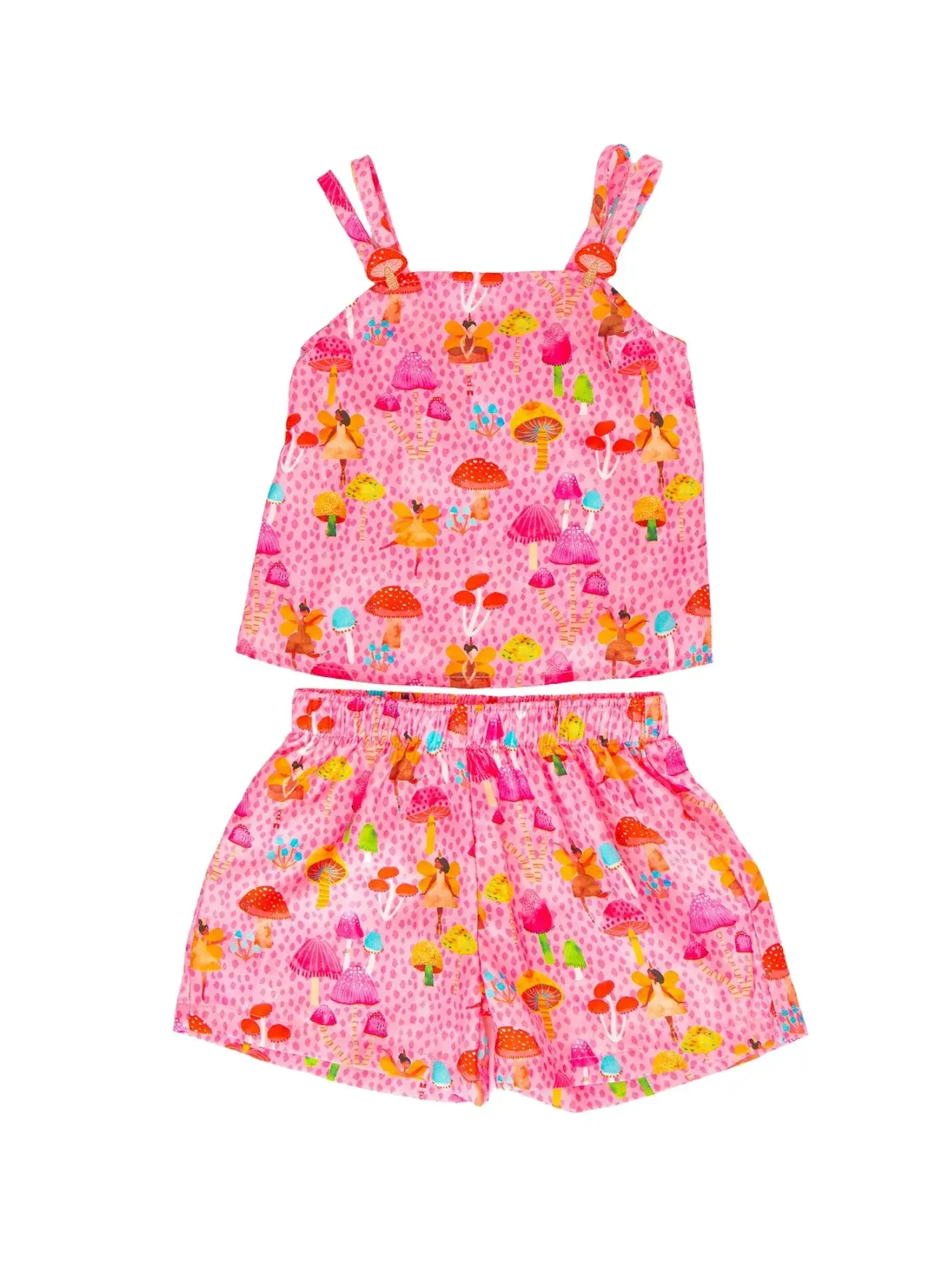 Miniatura CONJ. BOSQUE DE FADAS ROSA  2