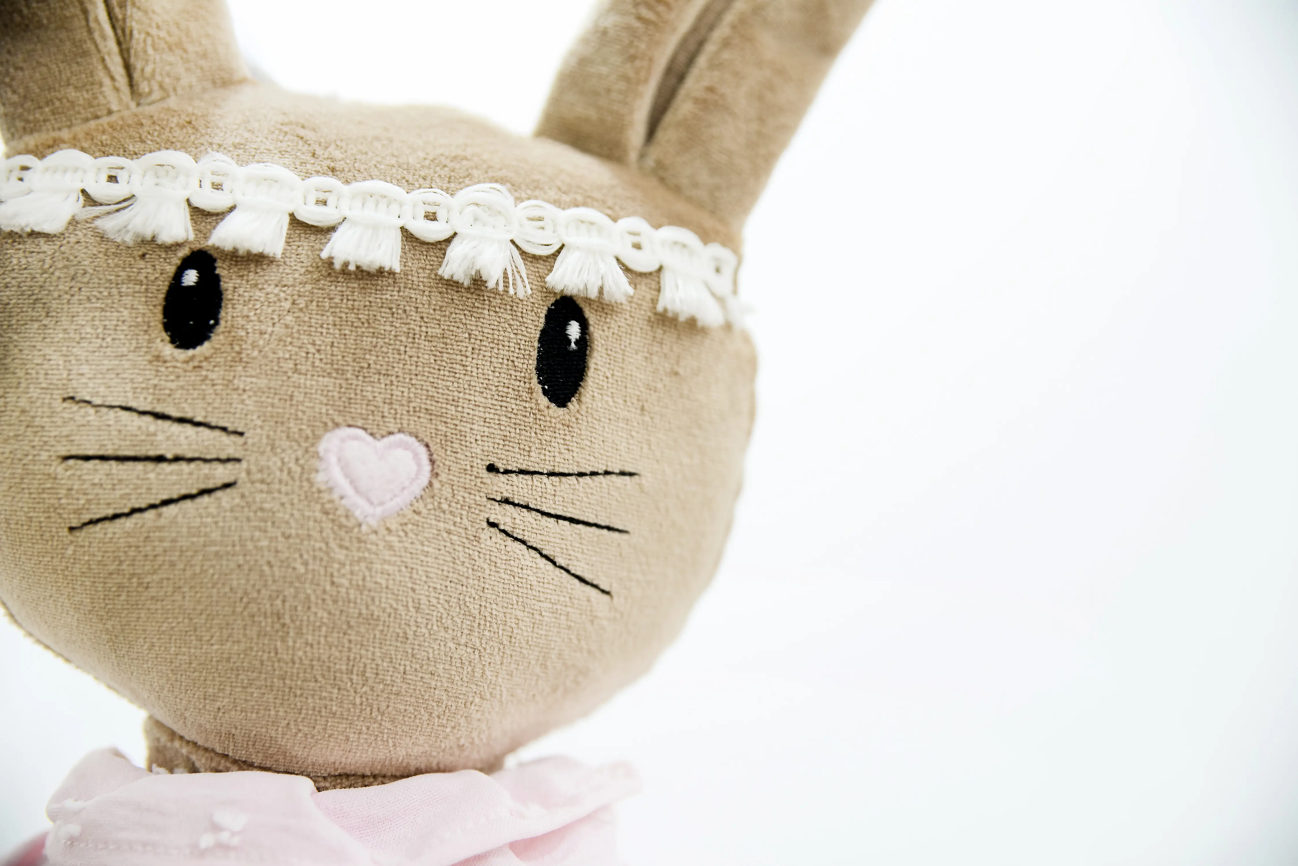 Miniatura PUPPET COELHA ZIP TOYS  BEGE  3