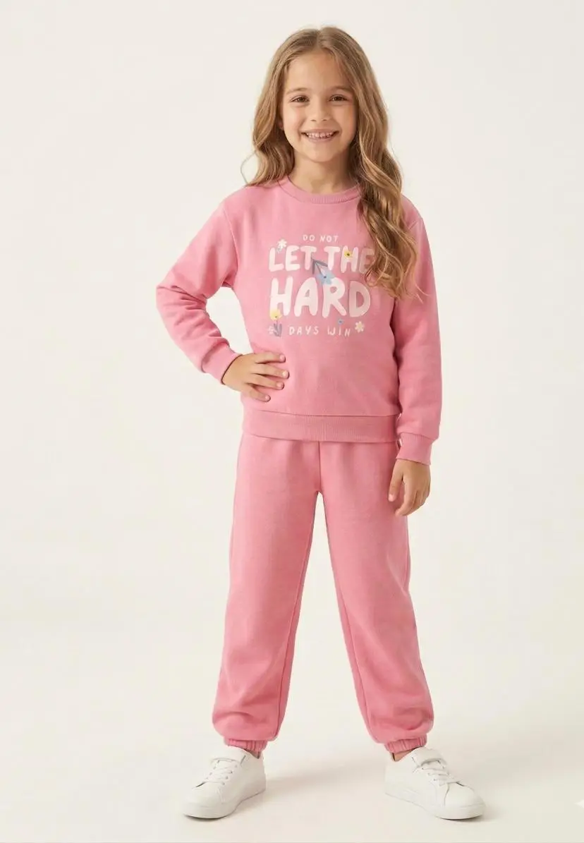 Miniatura CONJ. BLUSA E CALCA MOLETOM PELUCIADO 1