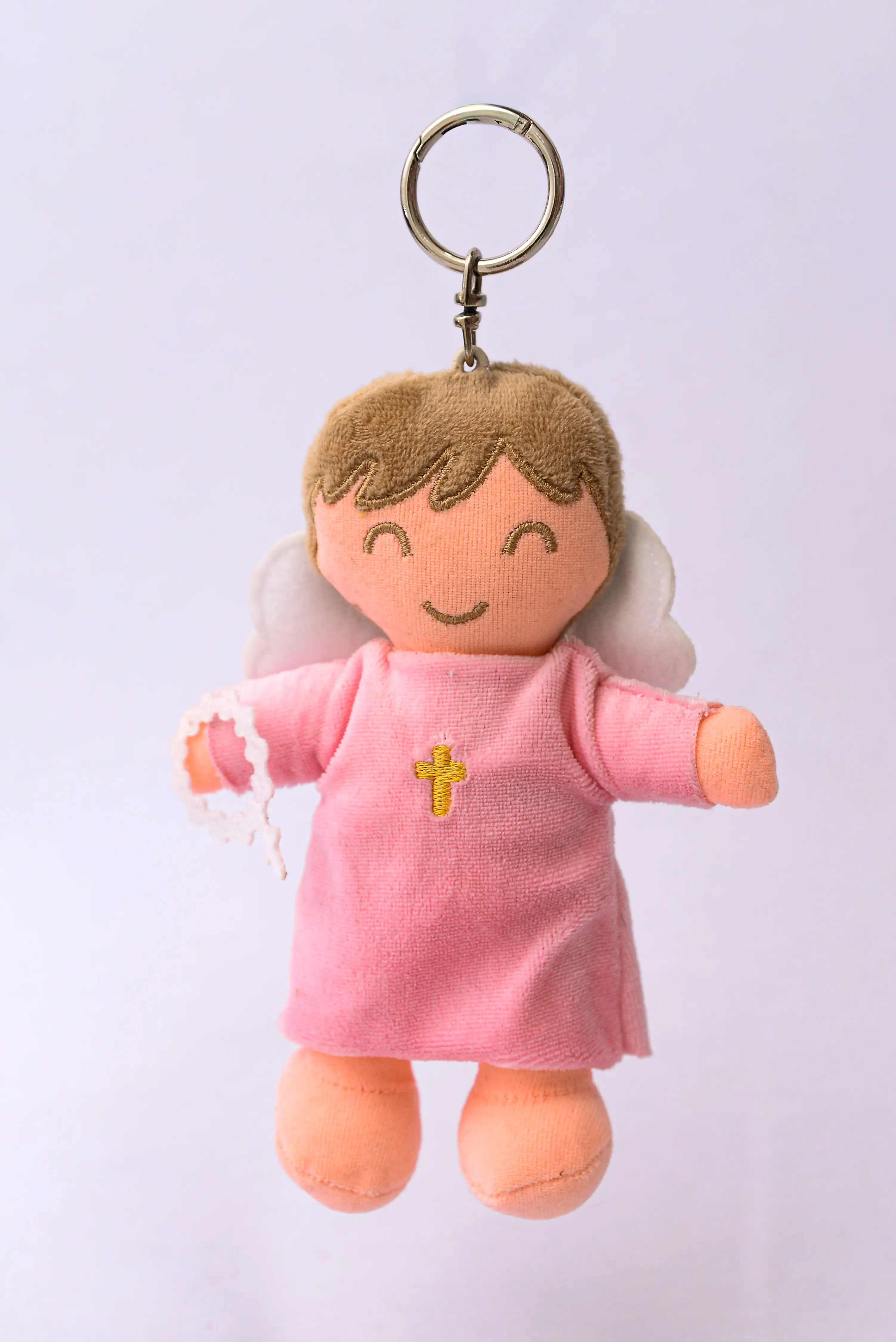 CHAVEIRO ANJINHO ROSA 15CM - EAN 7899672918934